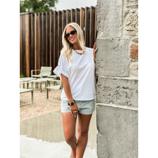 T-shirt Amaëlle - Blanc