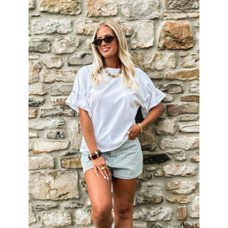 T-shirt Amaëlle - Blanc
