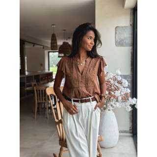 Chemisier Anisha - Café