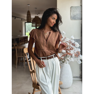 Chemisier Anisha - Café