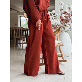 Pantalon Léonia - Brique
