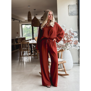 Blouse Léonia - Brique
