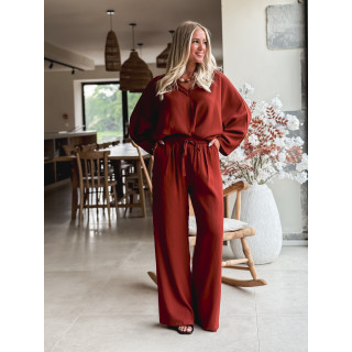 Blouse Léonia - Brique
