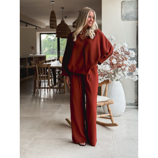 Blouse Léonia - Brique