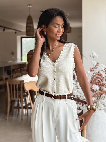 Blouse Manolie - Beige