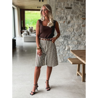 Blouse Caliopée - Marron