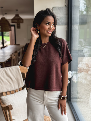 Pull Tillia - Chocolat
