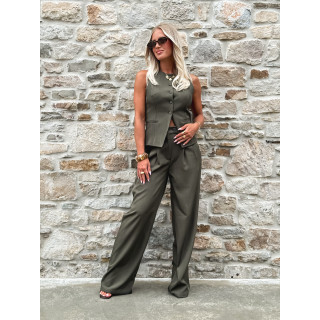 Gilet sans manches Alexane - Kaki