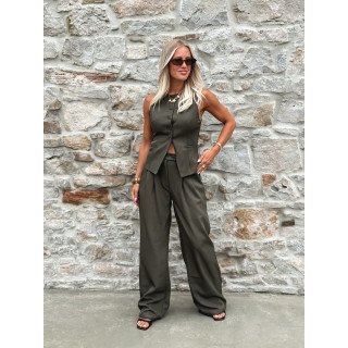 Gilet sans manches Alexane - Kaki