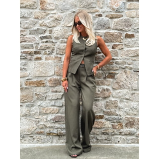 Pantalon Alexane - Kaki