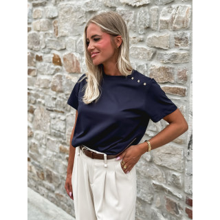 T-shirt Maïana - Bleu marine