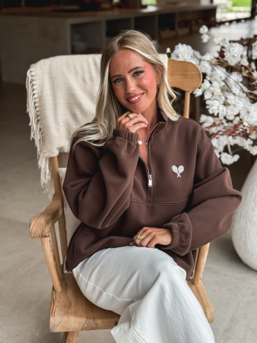 Pull Monaco - Chocolat