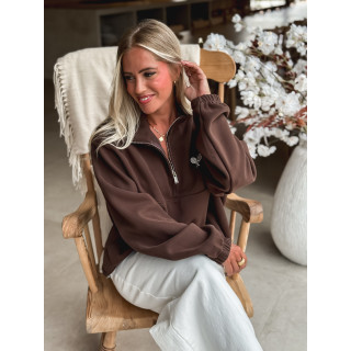 Pull Monaco - Chocolat