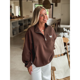 Pull Monaco - Chocolat