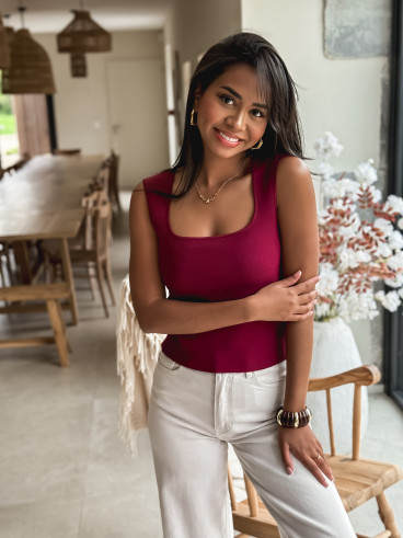 Blouse Caliopée - Bordeaux