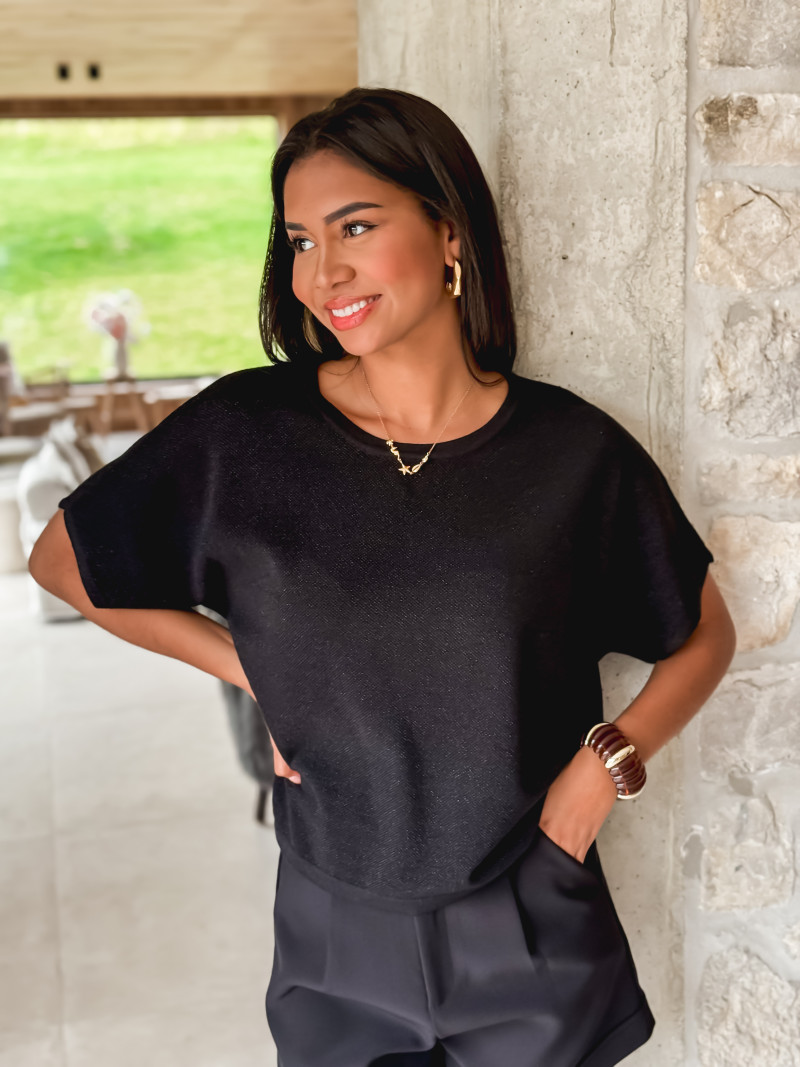 Pull Tillia - Noir