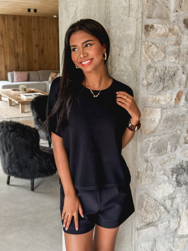 Pull Tillia - Noir