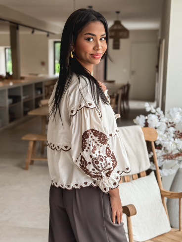 Blouse Tirana - Beige