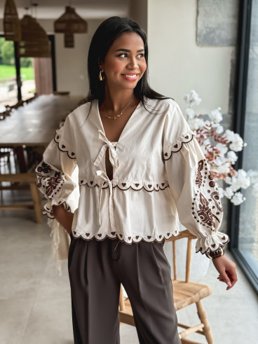 Blouse Tirana - Beige