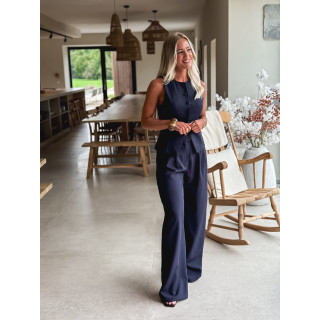 Gilet sans manches Alexane - Bleu Marine