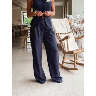 Pantalon Alexane - Bleu Marine