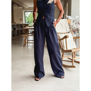 Pantalon Alexane - Bleu Marine