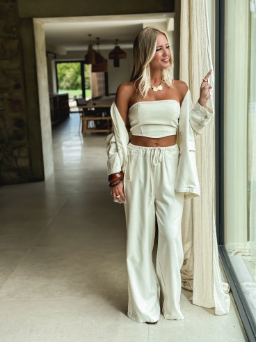 Pantalon Kaélia - Beige