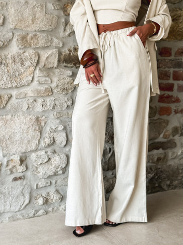 Pantalon Kaélia - Beige