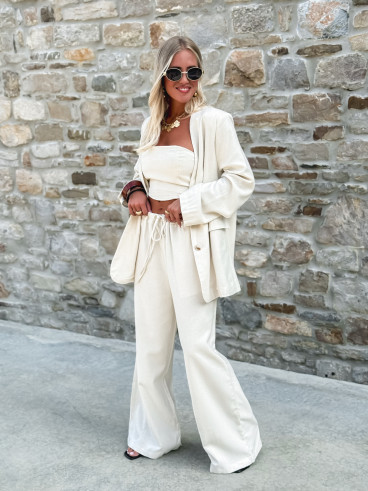 Pantalon Kaélia - Beige