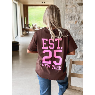 T-shirt Arizona - Chocolat