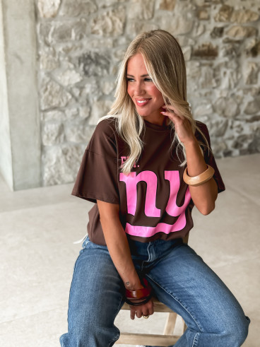 T-shirt Arizona - Chocolat