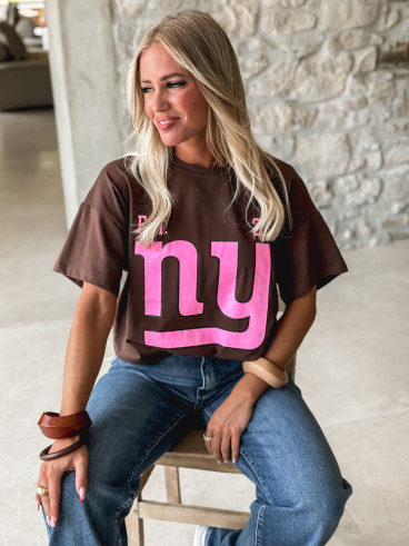 T-shirt Arizona - Chocolat
