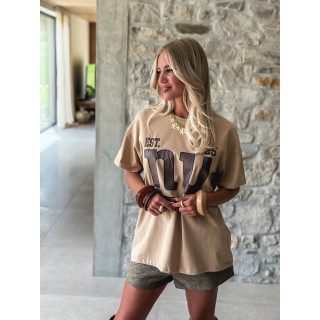 T-shirt Arizona - Beige foncé