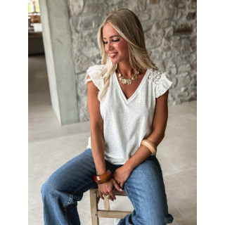 Blouse Venezia - Blanc