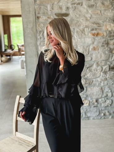 Blouse Sherine - Noir