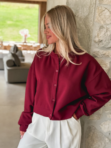 Gilet Elouanne - Bordeaux