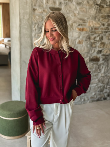 Gilet Elouanne - Bordeaux