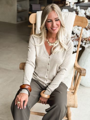 Gilet Milona - Taupe