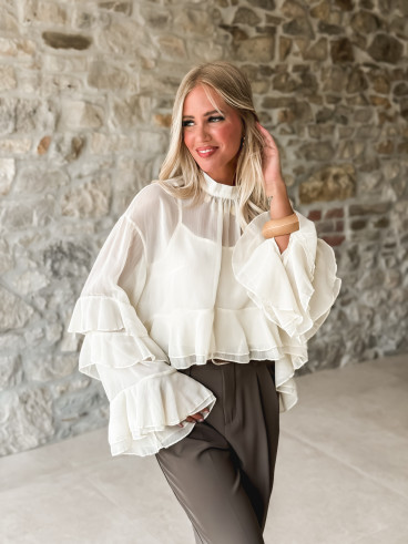 Blouse Sherine - Crème