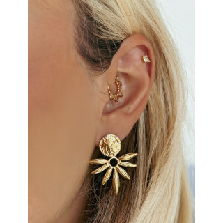 Boucles d'oreilles Maxima - Doré