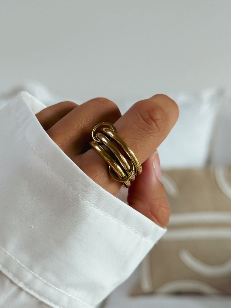 Bague Thanina - Doré