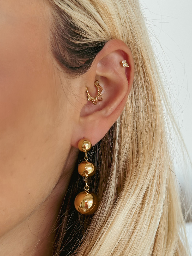 Boucles d'oreilles Syna - Doré