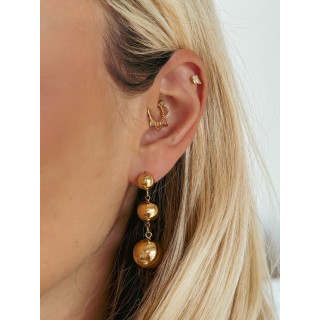 Boucles d'oreilles Syna - Doré