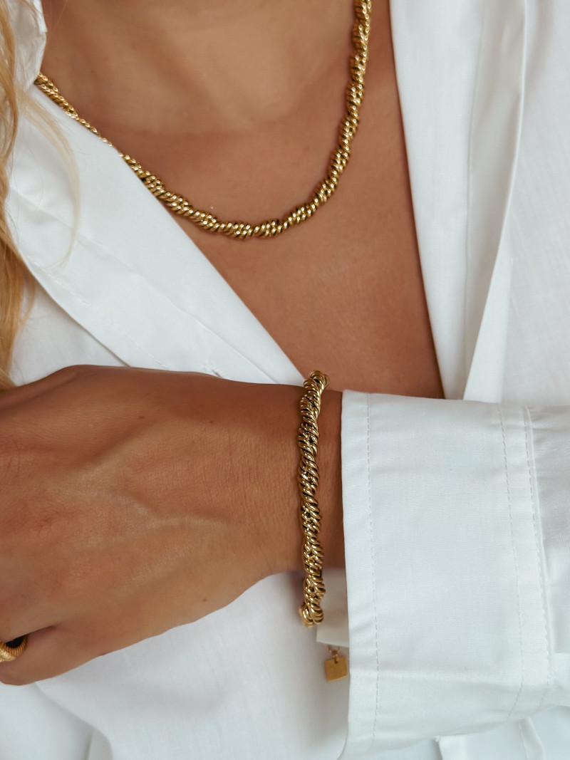 Bracelet Iséa - Doré