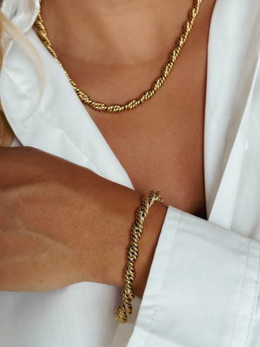 Bracelet Iséa - Doré