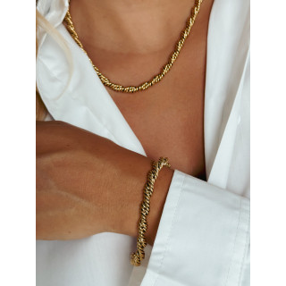 Bracelet Iséa - Doré