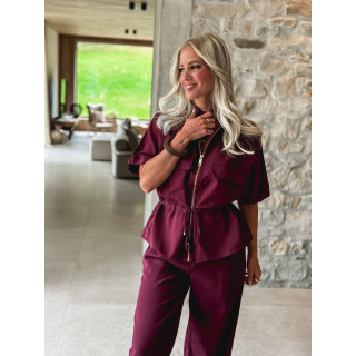 Blouse Dahyna - Bordeaux