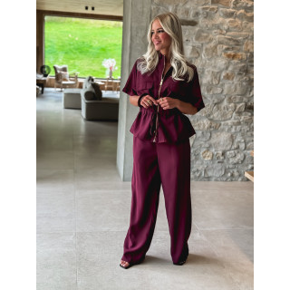 Pantalon Dahyna - Bordeaux
