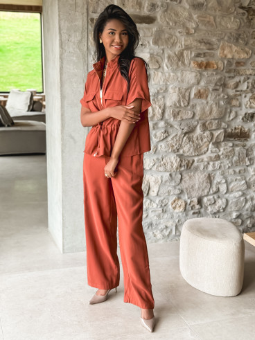 Blouse Dahyna - Brique