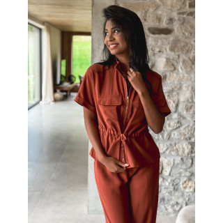 Blouse Dahyna - Brique